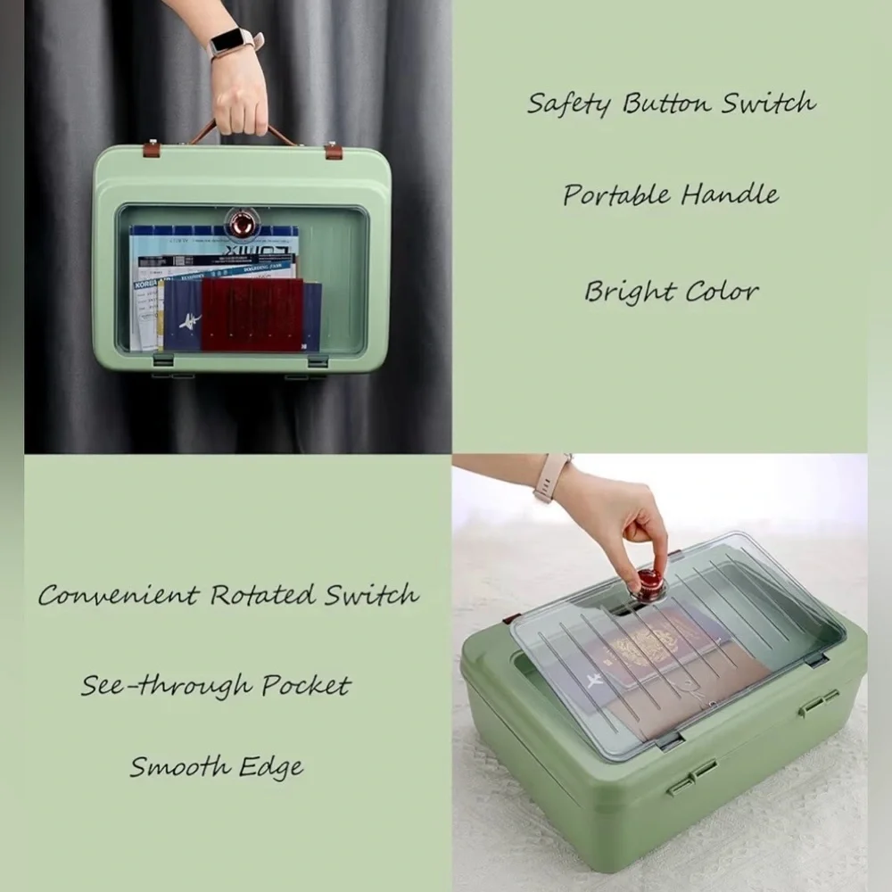 🎸BTSKY🎸🔥NWT🔥Multi-Layer Office Home Travel Document Organizer